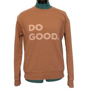 Cotopaxi‎ Sweatshirt Womens XS Pink Orange Do Good Crewneck Fleece Pullover